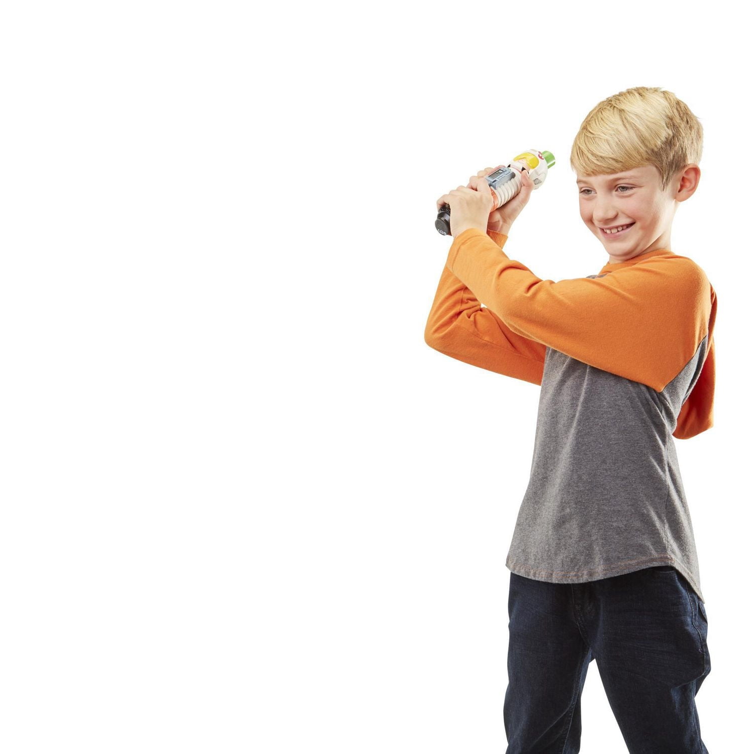 Star Wars Lightsabler Squad, Sabre laser Luke Skywalker à lame verte extensible, jouet de déguisement, pour enfants, à partir de 4 ans