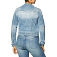 thumbnail image 3 of Jessica Simpson Womens Plus Size Pixie Classic Feminine Fit Crop Jean Jacket 1X Maude, 3 of 3