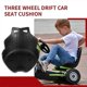 thumbnail image 4 of Plastic Seat for Kart Hoverboard Seat Attachment Kart Accessories Adults Kids Electric Self Balancin, 4 of 5