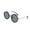 Silver, variant on Polarized Adjustable Sunglasses 2025 - Variable ND Filter Lenses (1-9 Gears) - Round Frame Shatterproof Shades for Beach, Fishing & Outdoor Activities - Men's Eyewear