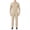 Khaki, variant on TOPTIE Coverall for Men Long Sleeve, Mechanic Jumpsuit Work Coverall Zip-front, Khaki Coverall