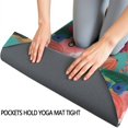 thumbnail image 3 of BoxerDog and Pioneer Flower Hot Yoga Mat Towel Non Slip for Hot Yoga - Quick-Drying Yoga Mat Cover with 4 Corner Pockets with Travel Bag - Hot Yoga Towel Non Slip Grip Moisture Wicking Sweat 70"x26", 3 of 6