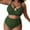 Green, variant on SnZhen Swim Suits for Women 2024 Family Swimsuits Matching Set Print Hollow Out Backless Swimwear
