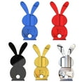 thumbnail image 1 of Dream Lifestyle 1/5 PCS Easter Bunny Acrylic Wall Stickers,Solid Color DIY Mirror Rabbit Shape Mirror Paste Three-Dimensional Self-Adhesive Holiday Decorative Home Decor Wall Stickers, 1 of 7