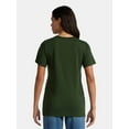 thumbnail image 2 of Positivitees Women's Cozy Season Graphic Seasonal Fall Tee, Sizes S-XXXL, 2 of 4