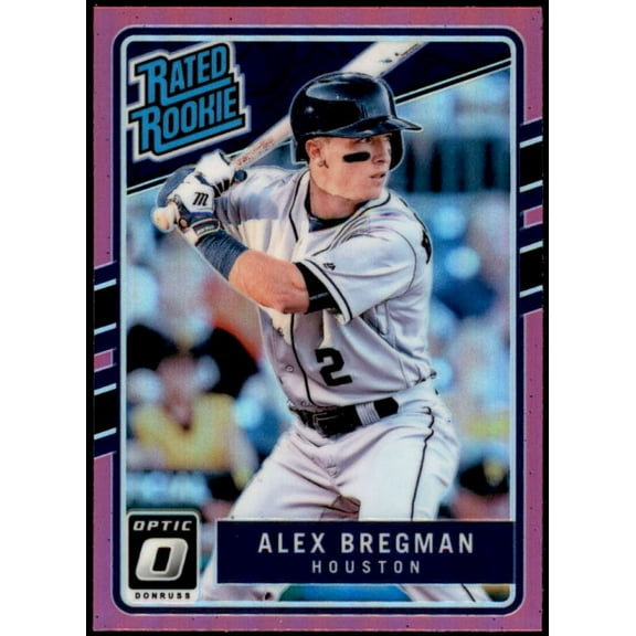 Alex Bregman Card 2017 Donruss Optic Pink #43