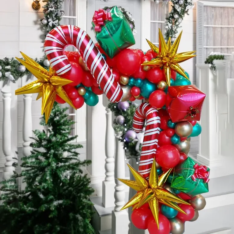 Outdoor Christmas Decorations Candy Cane Arch Shelly Lighting