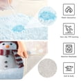thumbnail image 6 of IAUYY 24x20 Inch Bath Mat Thick Soft Plush Shower Mat TPR Backing Material Non Slip Bath Mats for Bathroom for Tub Shower Hotel in The Soft Snowfield, 6 of 9