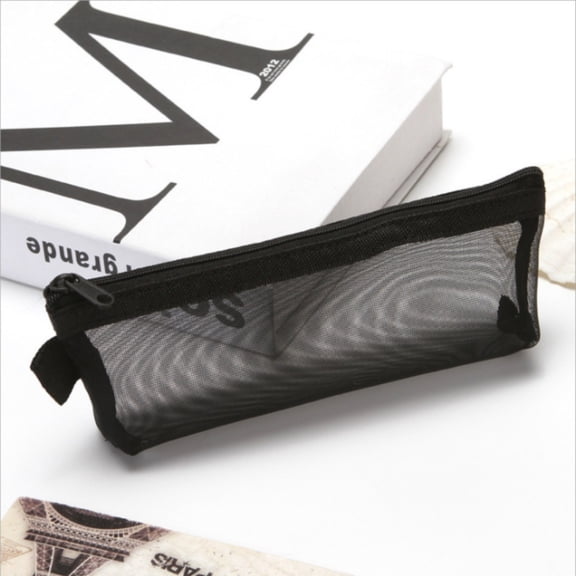 SLUOHZXI 1 Pc Zipper Pencil Pouch Pencil Bags, Zipper Pencil Pouches Bulk, Waterproof Pencil Case, for Organizing Storage Office Supplies Bills Cosmetics Travel Accessories