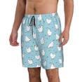 thumbnail image 2 of Naloa Funny Chicken Men's Beach Shorts, Surfing shorts, Swim trunks, Quick Dry Swim Trunks for Surfing Beach Fun - XX-Large, 2 of 9