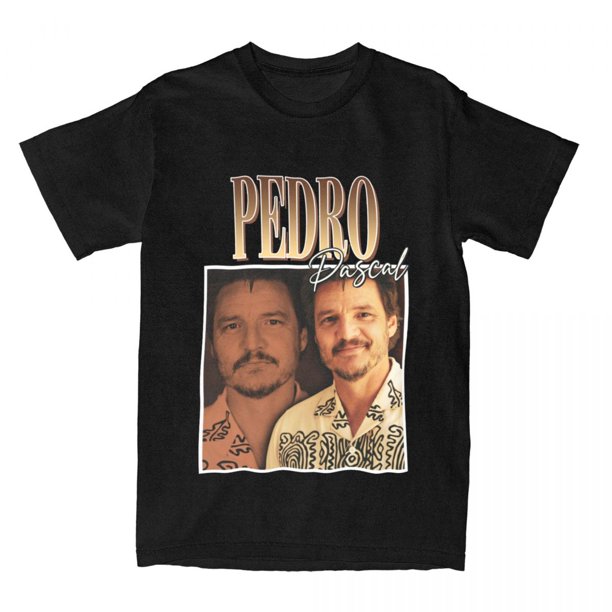 Camiseta Vintage de Bootleg para mujer ropa de calle Unisex de algodón camiseta de talla grande de Pedro Anor