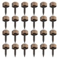 thumbnail image 1 of Copper Decorative Self Tapping Screws with Caps for Furniture and Fixture Enhancement – Durable, Elegant Mirror Fixing Fasteners, 24 pcs, 1 of 5