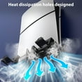 thumbnail image 4 of 6 In 1 PS5 Silm Wall Mount Kit Compatible With Playstation 5 Silm Console (Disc And Digital Edition) With Magnetic Charging Cable Detachable Controller Holder, 4 of 7