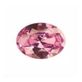 thumbnail image 1 of 10x8mm Oval Pink Rose CZ - Pack of 1, 1 of 1