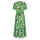 thumbnail image 3 of Puntoco Falda De Encaje De Pastel De Moda Casual Para Mujer Vestido De Cuello Redondo De Manga Corta Estampado Vestido De Cuello Redondo De Manga Corta Verde S,Regalos Para Mujer Joven, 3 of 6