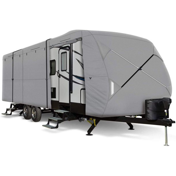 Leader Accessories Windproof Extra Thick 4 Layers Travel Trailer RV