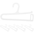 thumbnail image 1 of WASHWEPE 5Pcs Children's Hangers White Plastic Design for DIY Projects, 1 of 8