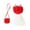 Red, variant on AUNVITO Girls Sleeveless Solid Color 3D Floral Applique Tank Top with Shorts Skirt and Handbag 3-Piece Outfit Set