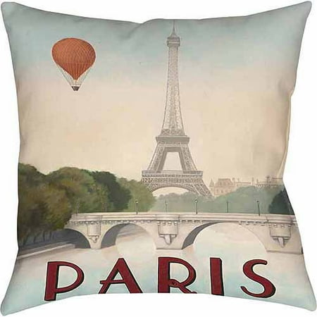 IDG City Skyline Paris Indoor Pillow