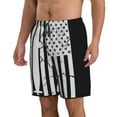 thumbnail image 2 of Pofeuu Submarine Vintage Flag Prin Men's Swim Trunks Quick Dry Bathing Suit Swimming Board Shorts Mesh Lining Beach Swimwear-Medium, 2 of 6