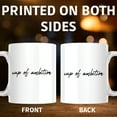 thumbnail image 3 of Motivational Cup of Ambition Mug - Inspirational Quote Gift for Friend, Work & Office Coffee Tea Mug, Home Decor - 11 Ounce Novelty Coffee Cup - WMUG0076, 3 of 5
