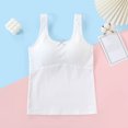 thumbnail image 3 of WMTBSRSW Girls Padded Training Bra 8-12Y Breathable Undershirt with Bulit in Bra Comfortable Pure First Bras, 3 of 4
