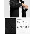 thumbnail image 3 of Chaqueta TBMPOY Lightbreaker Bomber para hombre, color negro, 3 of 7
