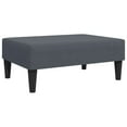 thumbnail image 4 of vidaXL 2 Piece Sofa Set Dark Gray Velvet, 4 of 9