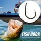 thumbnail image 4 of Juego de anzuelos de pesca de 10 uds, anzuelos de carpa con púas de acero al carbono, aparejos de pesca (4) Likrtyny Para estrenar, 4 of 9