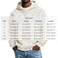 thumbnail image 6 of qafoshin Mens Warm Fuzzy Hoodies Fall Winter Casual Fleece Hooded Sweatshirt Fashion Solid Color Pullover Tops S-3XL, 6 of 6