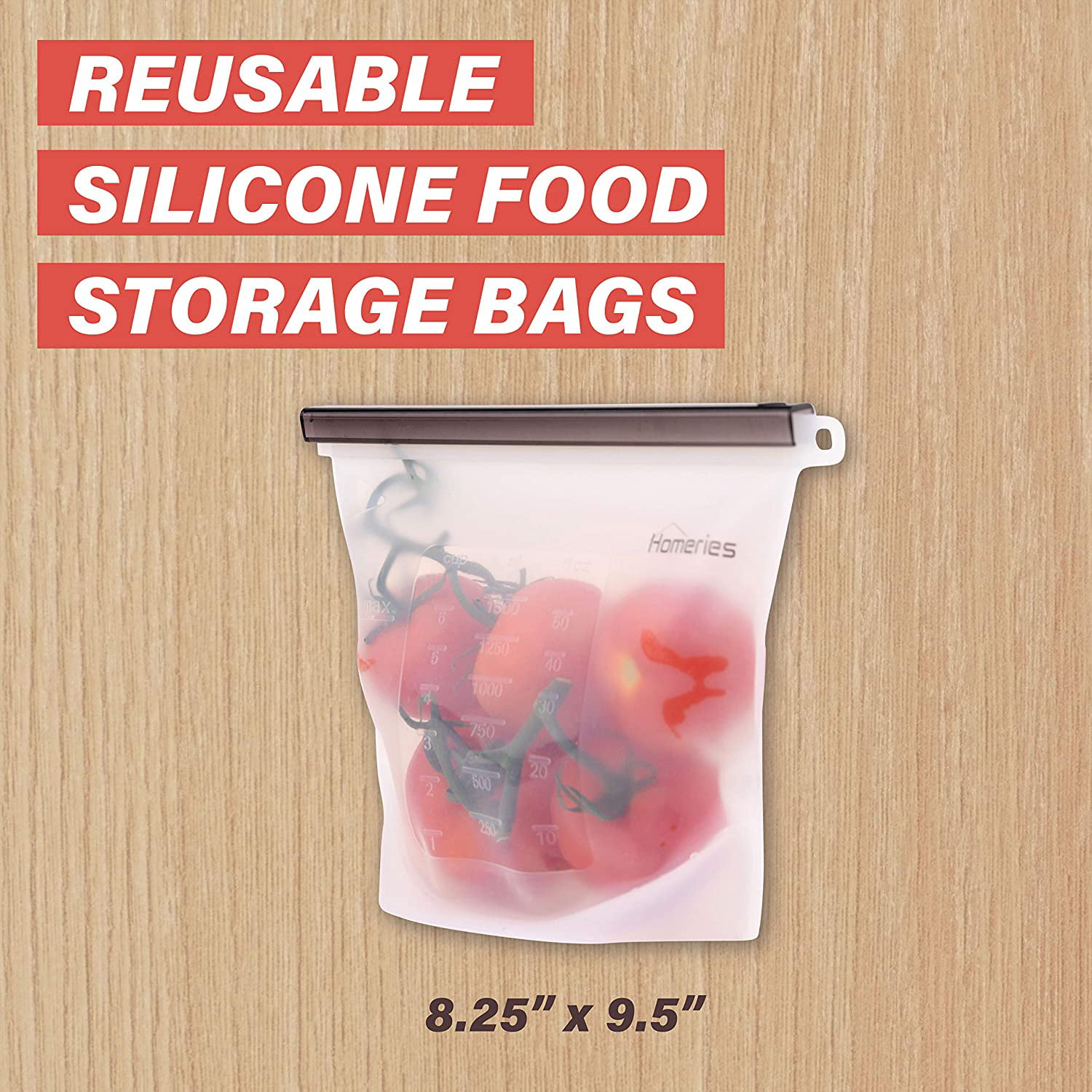 FOSOE 3 Pack Reusable Silicone Food Storage Bags - BPA Free - Food Grade  Gallon Bags - Snack Sandwich Storage Containers - Leakproof Freezer