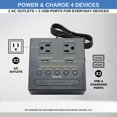 thumbnail image 4 of Radio despertador Ken-Tech Sonnet Bluetooth con 2 tomacorrientes AC, 4 of 7