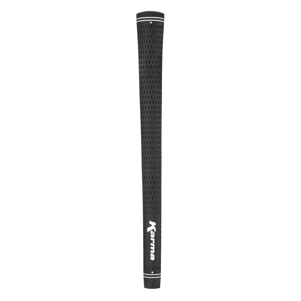 Karma Velour Black Midsize Golf Grips for Men (9 pack), +1/32” Oversized
