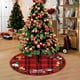 thumbnail image 5 of Falda para Árbol de Navidad Decoraciones Navideñas Falda para Árbol de Navidad de Terciopelo, 5 of 6