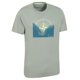 thumbnail image 3 of Mountain Warehouse - Camiseta Brújula de Orgánica para Hombre (Verde), 3 of 5
