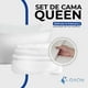 thumbnail image 3 of Juego de Edredón y Sábanas Queen Size Set de 6 Piezas Gaon Elegante Ultrasuave Blanco, 3 of 5