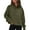 AG, variant on Women's Zip Up Fleece Jackets Stand Collar 2024 Fall Winter Outerwear Casual Fuzzy Coats with Pockets(Black,XXL)