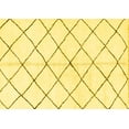 thumbnail image 1 of Ahgly Company Indoor Rectangle Solid Yellow Modern Area Rugs, 5' x 8', 1 of 4