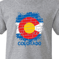 thumbnail image 4 of Inktastic Graffiti Colorado State Flag Youth T-Shirt, 4 of 5
