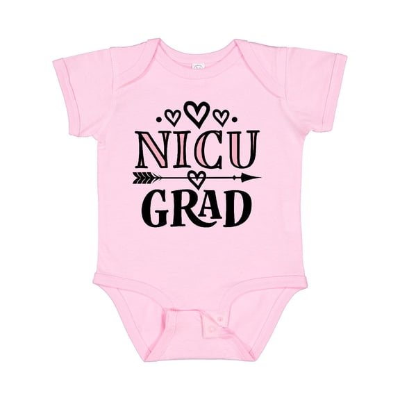 Inktastic Nicu Graduate Baby Girl Girls Baby Bodysuit