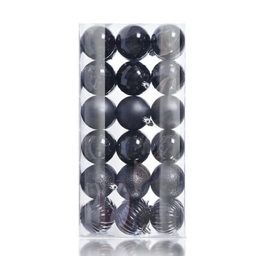 Orange unbreakable christmas ornaments