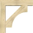 thumbnail image 3 of Ekena Millwork 6"W x 36"D x 36"H Westlake Block Rough Sawn Bracket, Douglas Fir, 3 of 25