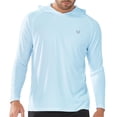 thumbnail image 1 of Sudadera con capucha de manga larga para hombre NORTHYARD UPF 50+ tipo rash guard, 1 of 5