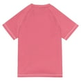 thumbnail image 6 of FORMRS Boys Rash Guard Short Sleeves Swim Shirt Quick Dry UPF 50+ Sun Protection, Sizes 3-12T, Pink Grapefruit Slices, 6 of 6