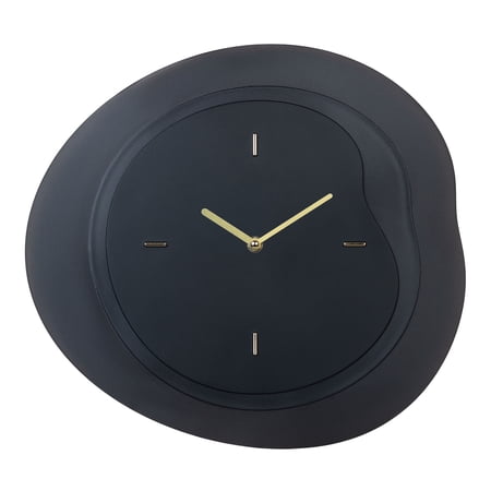 La Crosse Clock 15 . 2 Inch Black Drift Analog Quartz Wall Clock, 404 3039 B