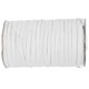 thumbnail image 3 of Rollo de 200 yardas de banda elástica de alta elasticidad, multifuncional, para ropa protectora, 6 mm de ancho, color blanco, 3 of 13