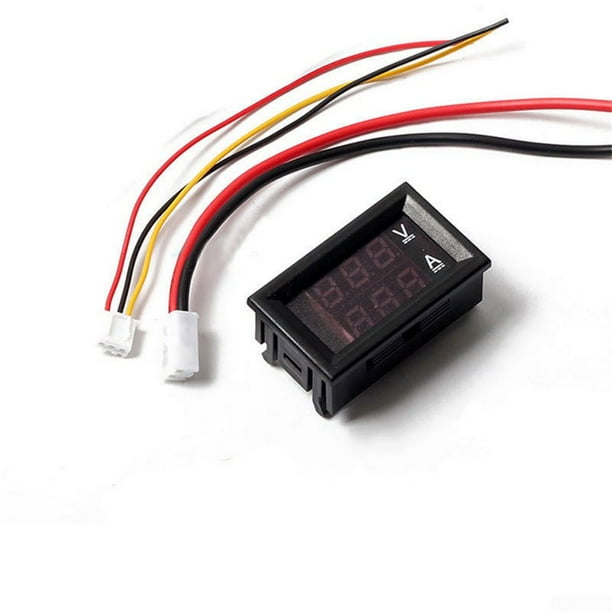 Dc 100v 10 50 100a Voltmeter Ammeter Led Amp Dual Digital Volt Meter Gauge New Walmart Com Walmart Com
