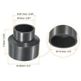 thumbnail image 2 of Uxcell Reducer Pipe Fitting SCH80 Straight Coupling, Grey 4"x2-1/2" 1, 2 of 5