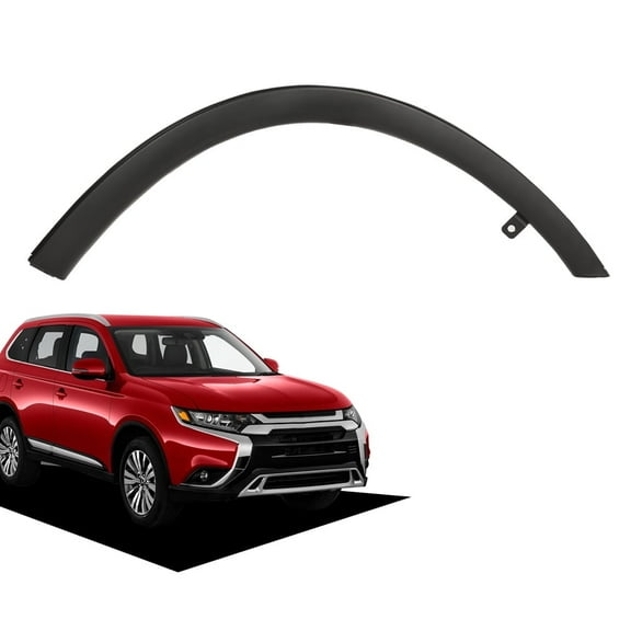 PIT66 Front Fender Wheel Arch Flare Right Side RH Fit For 14-2020 Mitsubishi Outlander