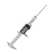 thumbnail image 4 of Risegun Calibrador A Vernier Digital Electrónico, Calibrador De Pantalla Digital Regla De Medición Electrónica LCD De Acero Inoxidable con Batería 0‑150 Mm, 4 of 8